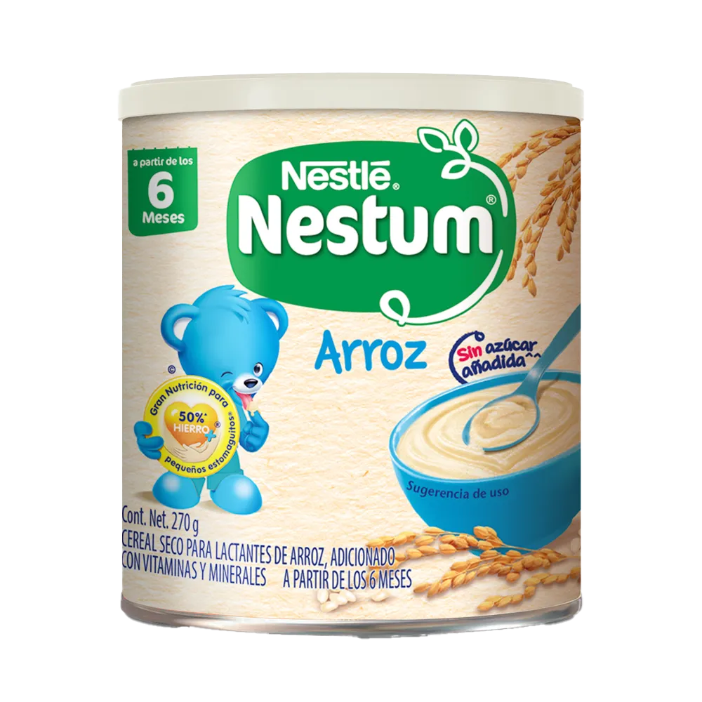 Cereal Infantil Nestum Etapa 1 Arroz Lata   270G