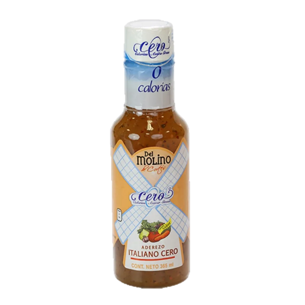 Aderezo Para Ensalada Bajo En Calorias Italiano Del Molino 365 Gr