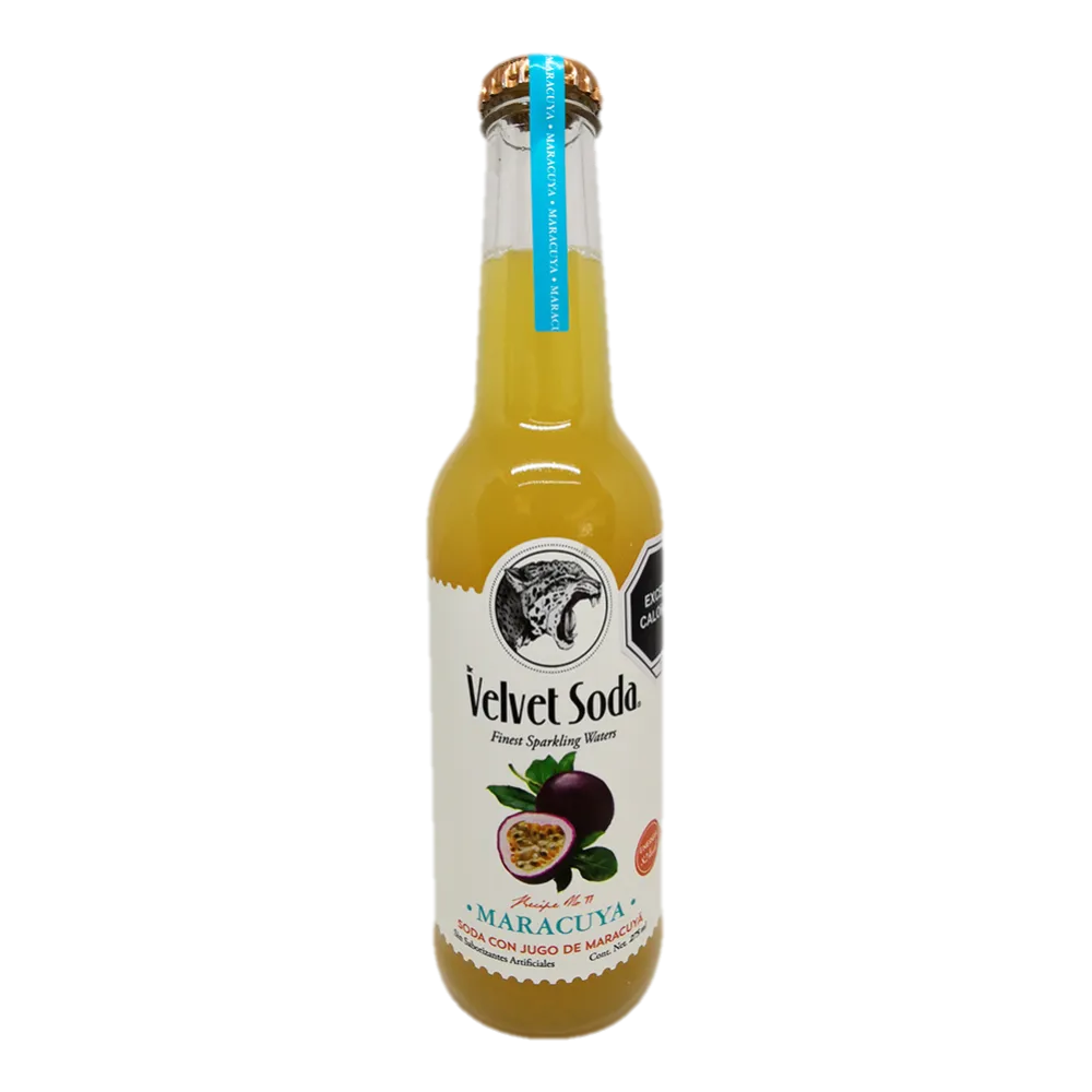 Refresco Artesanal Maracuya Velvet Soda 275 Ml
