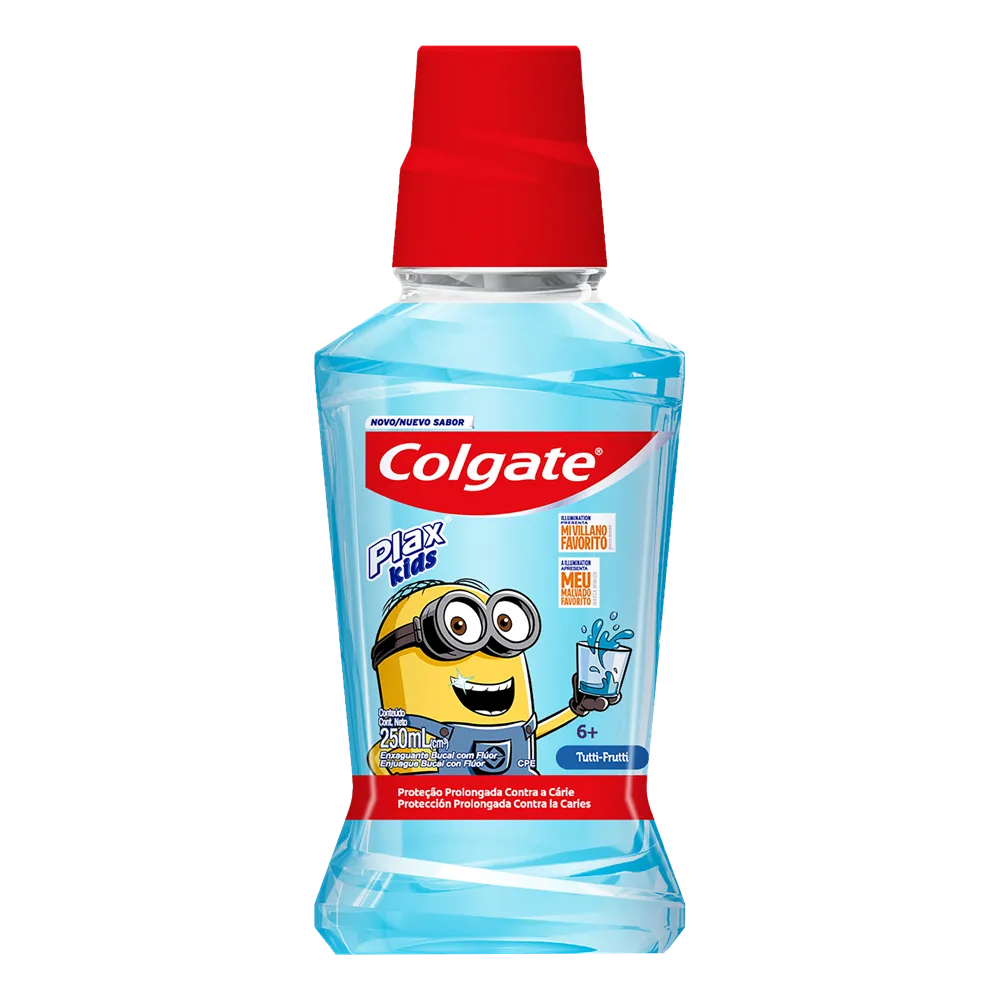 Enjuague Bucal Kids Minions Plax 250 Ml