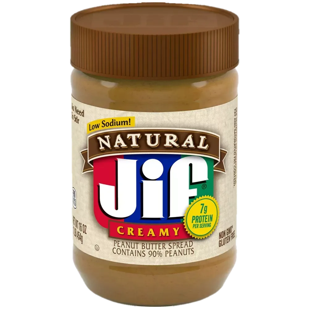 Crema De Cacahuate Natural Jif 454 g