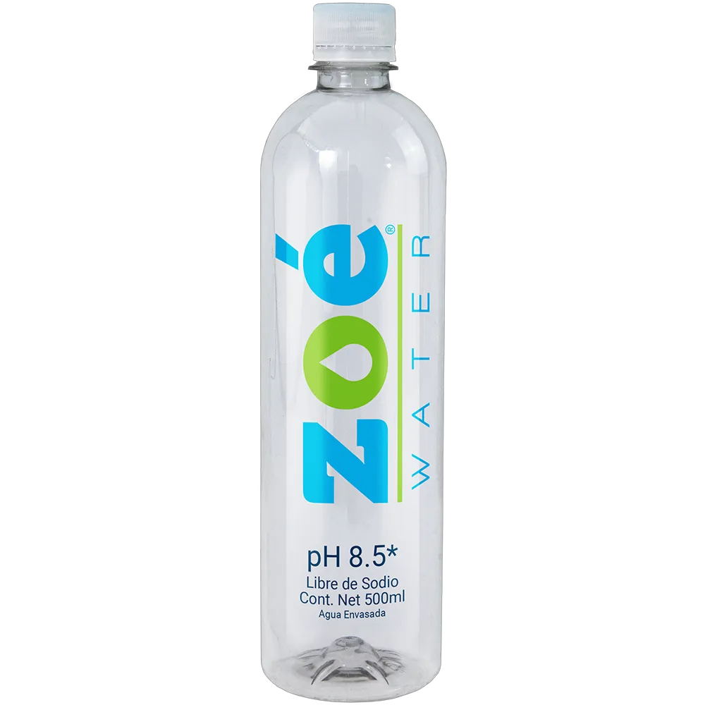 Agua Alcalina Zoe 500 Ml