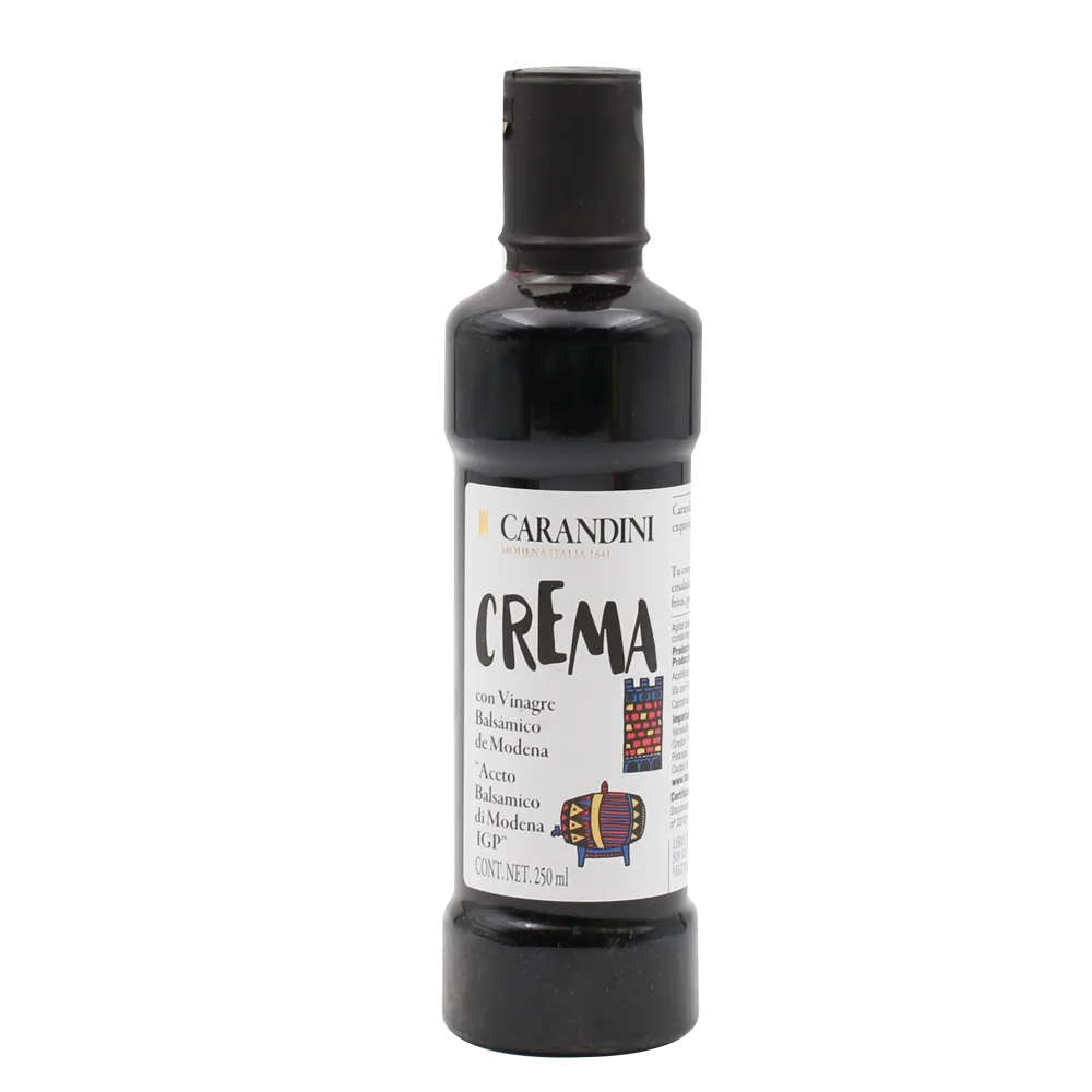 Crema Con Vinagre Balsamico De Modena Carandini 250 Ml
