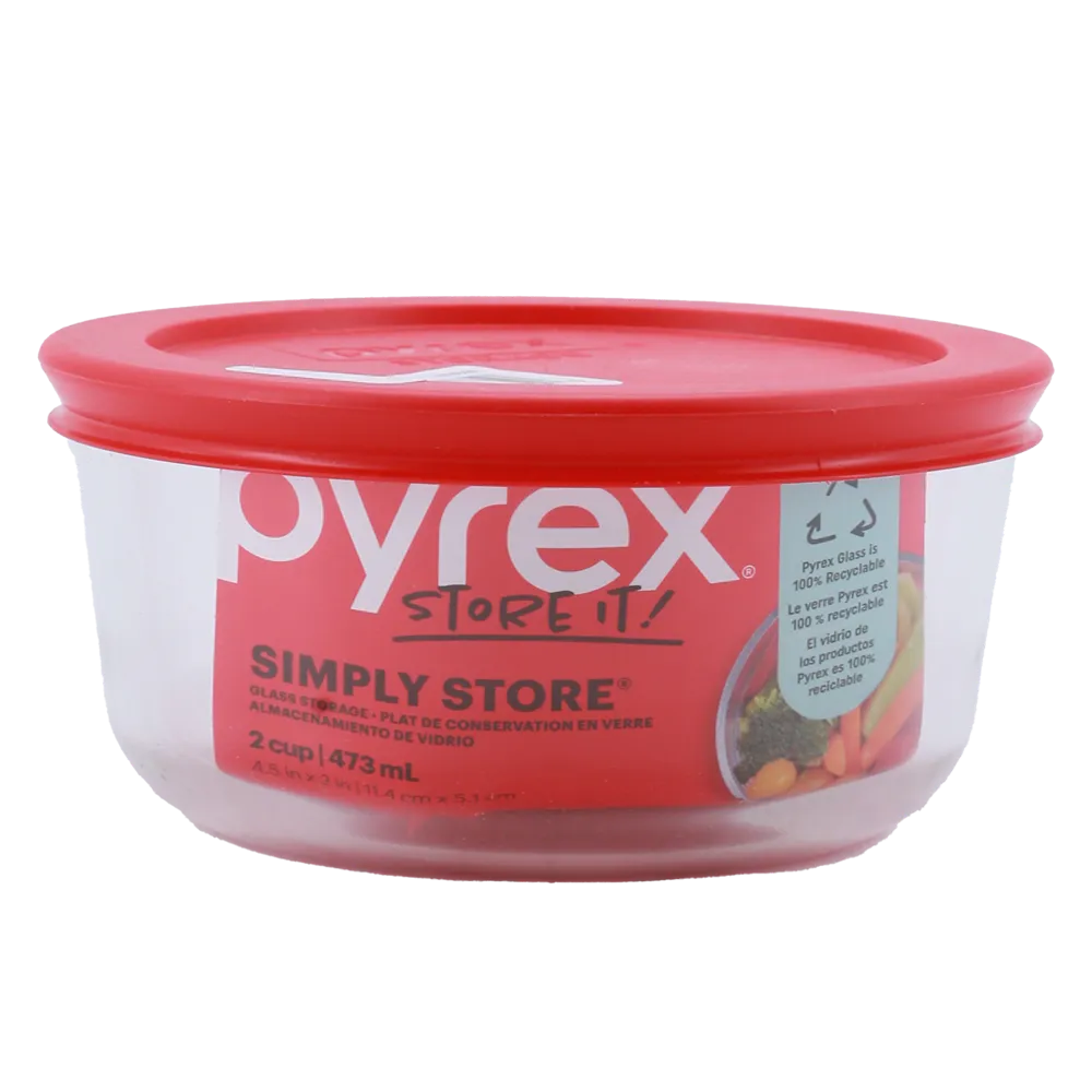 Contenedor Vidrio Simply Store 473 Ml Simply Store Pyrex 1 Pza