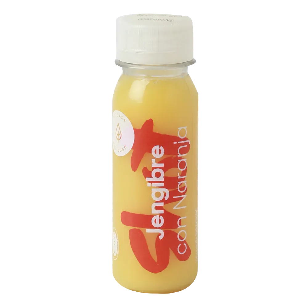 Shot De Jengibre Con Naranja Casa Del Jugo 66 Ml