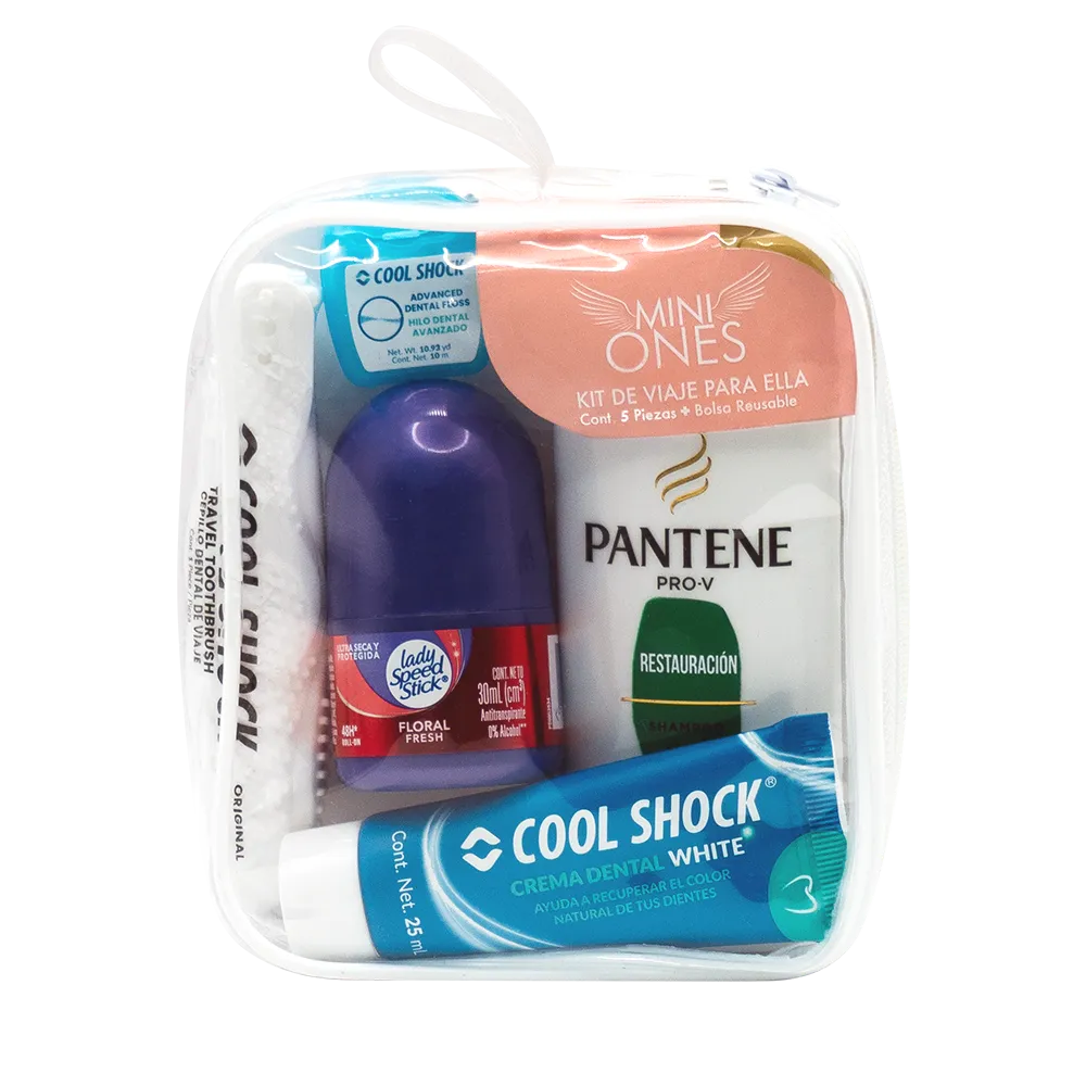 Kit Viaje Para Ella Travel Mini Ones 1 Pza