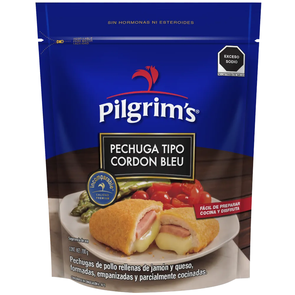 Pechuga Rellena Cordon Bleu Pilgrims 700 g