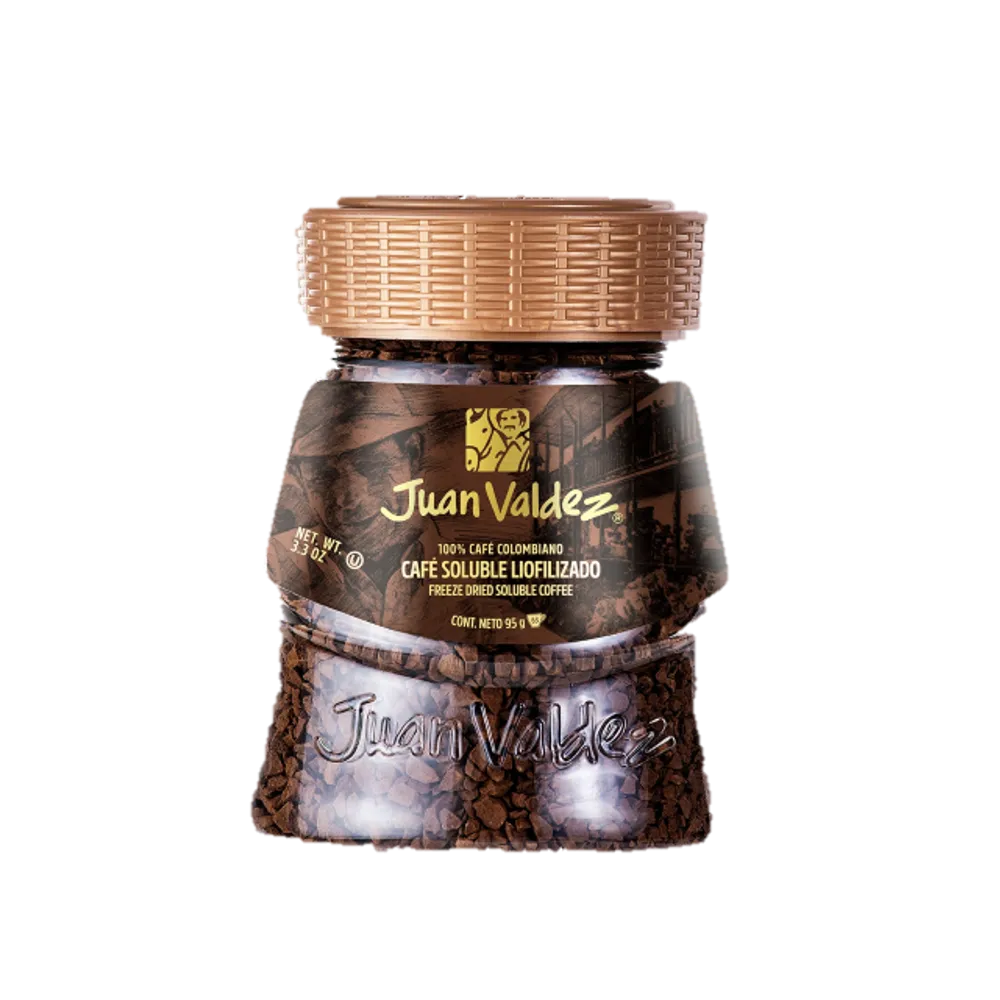 Cafe Soluble Liofilizado Juan Valdez 95 g