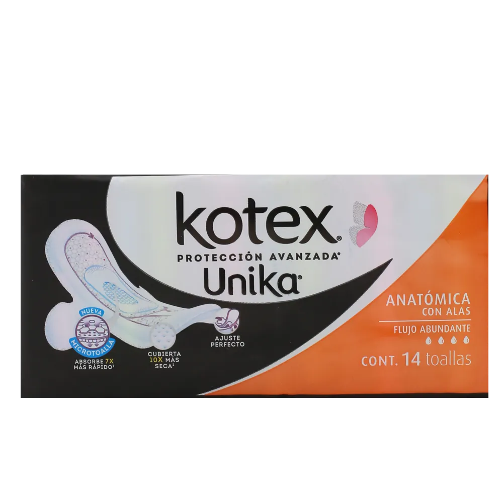 Toalla con Alas Anatomica Unika 14 Pza