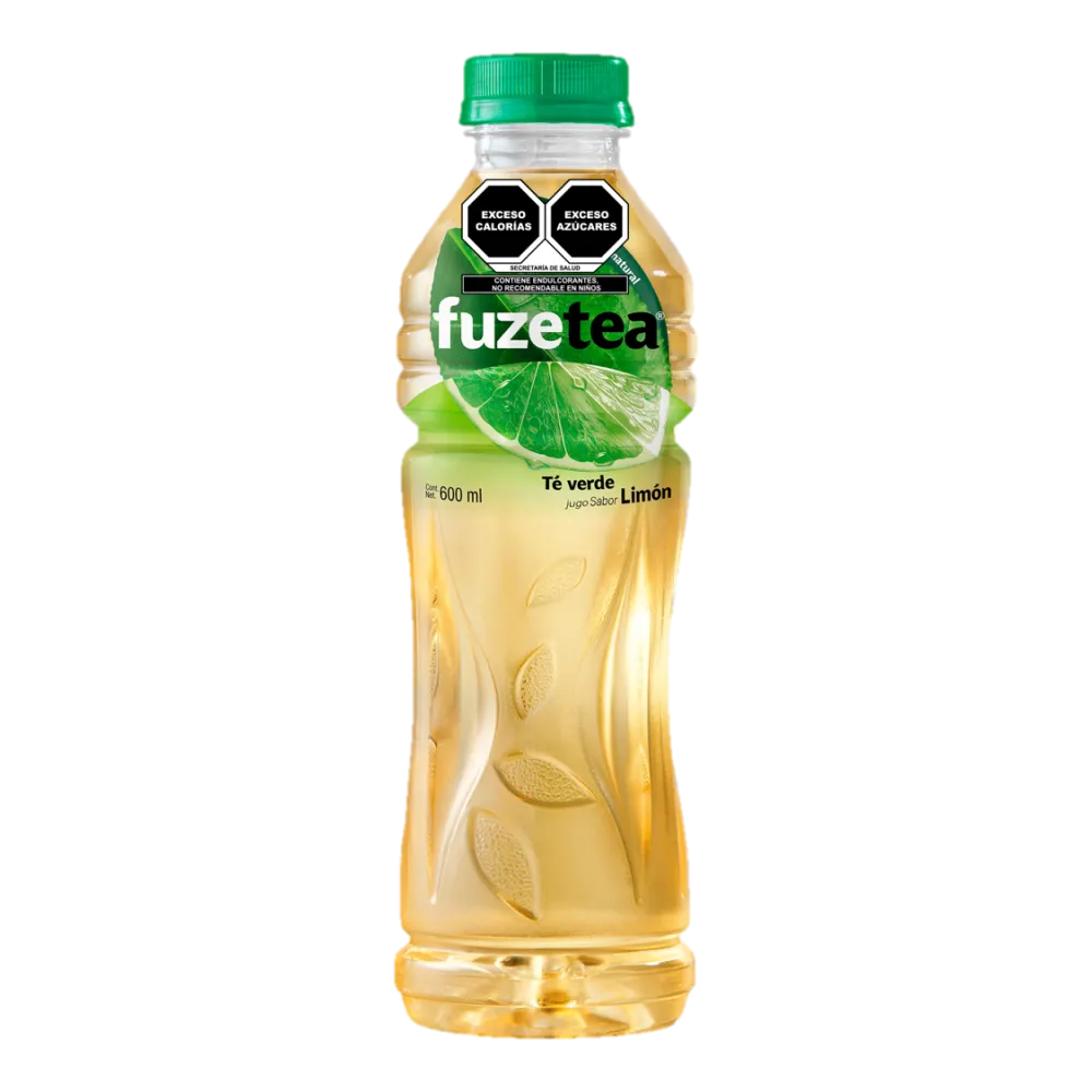 Bebida Fuze Tea sabor té Verde Limon Limã³N Limón   600Ml