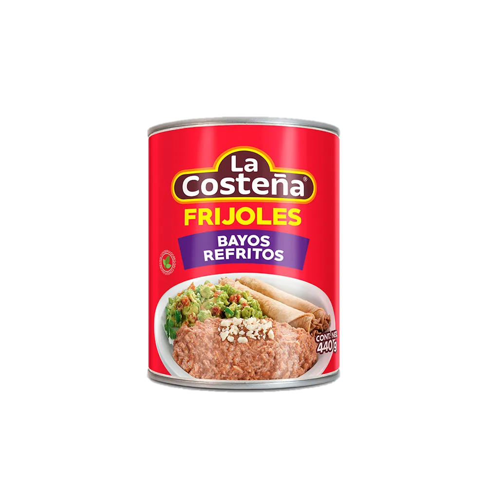 Frijol Bayo Refritos La Costeña 440 g