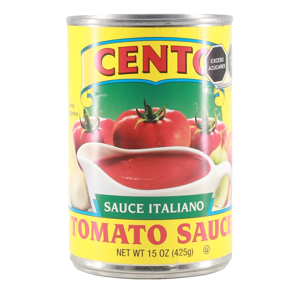 SALSA DE TOMATE ESTILO ITALIANO CENTO 15 ONZAS