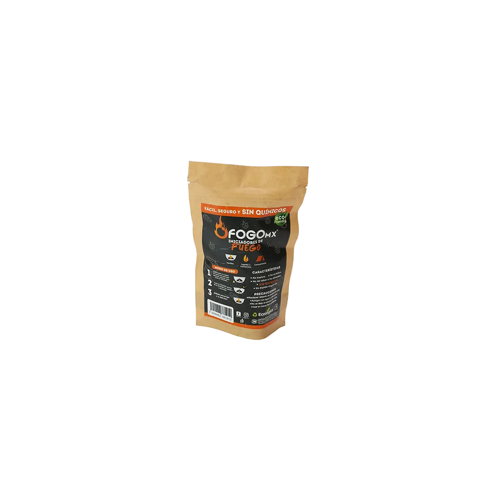 Iniciador De Fuego En Ocote Fogomx 4 Pza