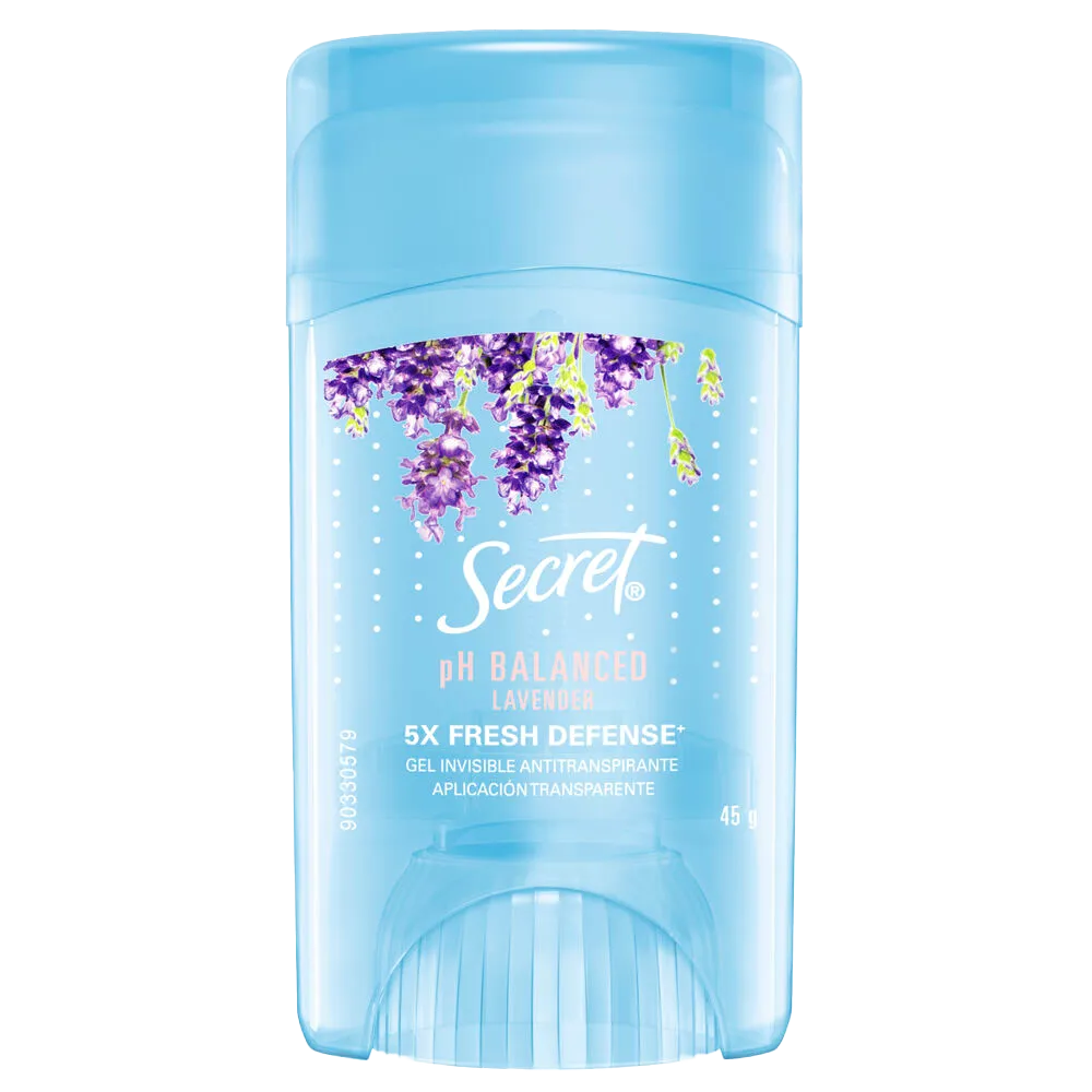 Antitranspirante Gel Lavanda Secret 45 g