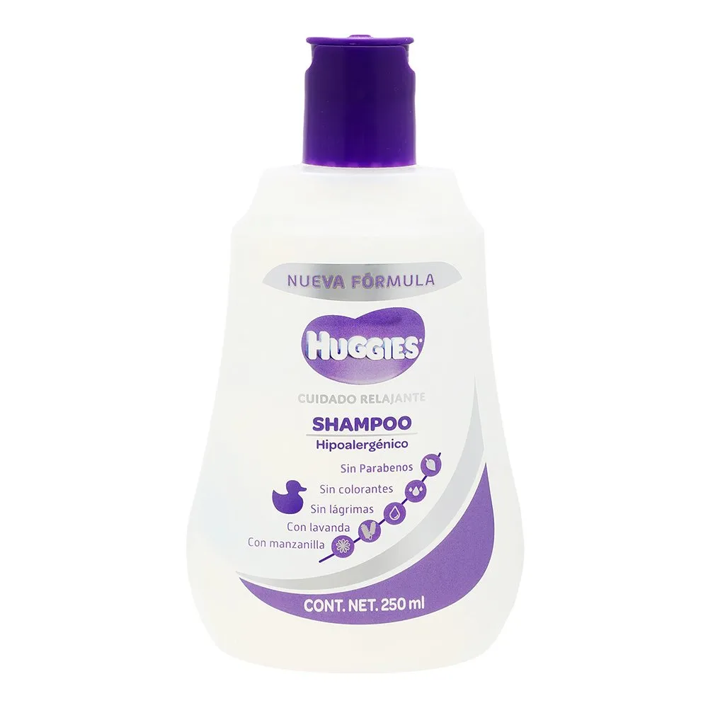 Shampoo Cuidado Relajante Huggies 250 Ml