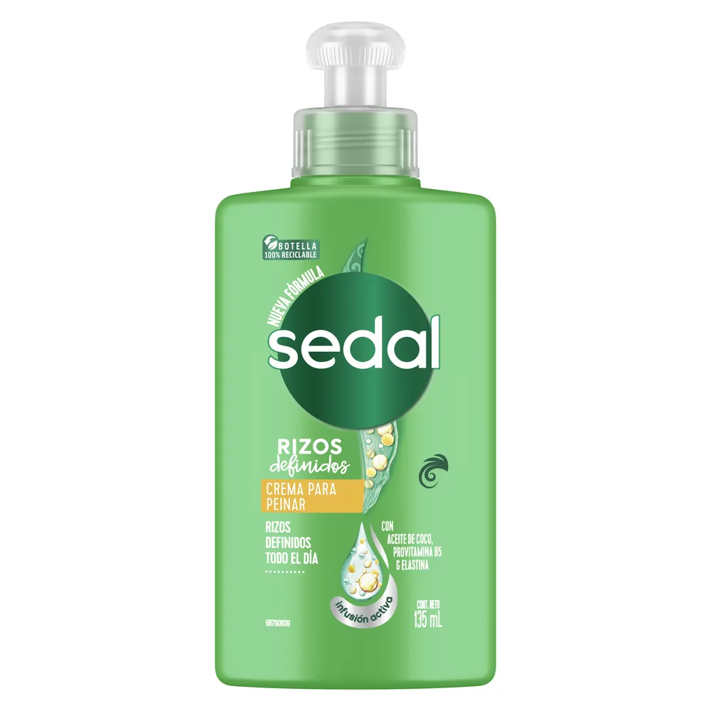 Crema Peinar Rizos Sedal 135 Ml