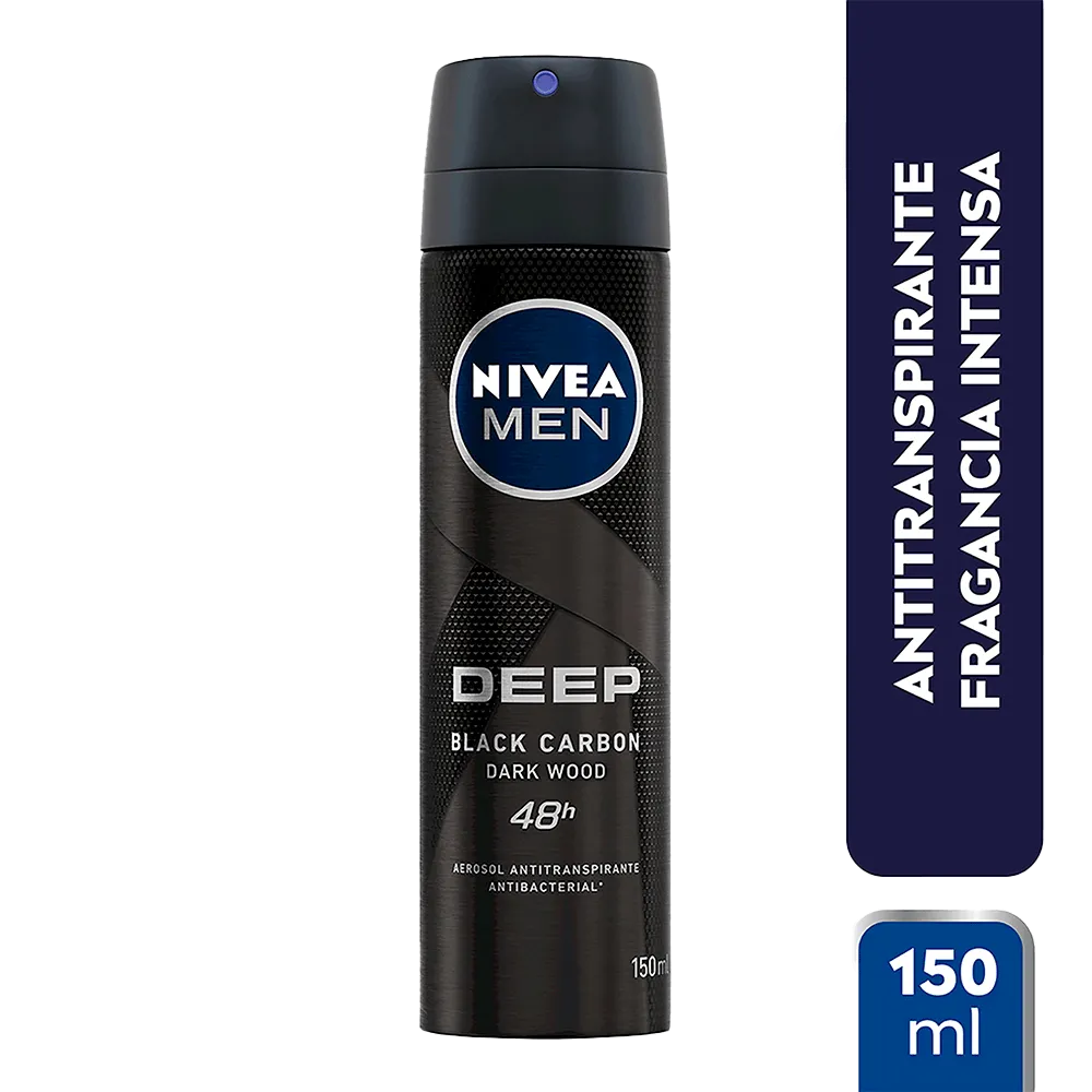 Antitranspirante Aerosol Deep Nivea Men 150 Ml