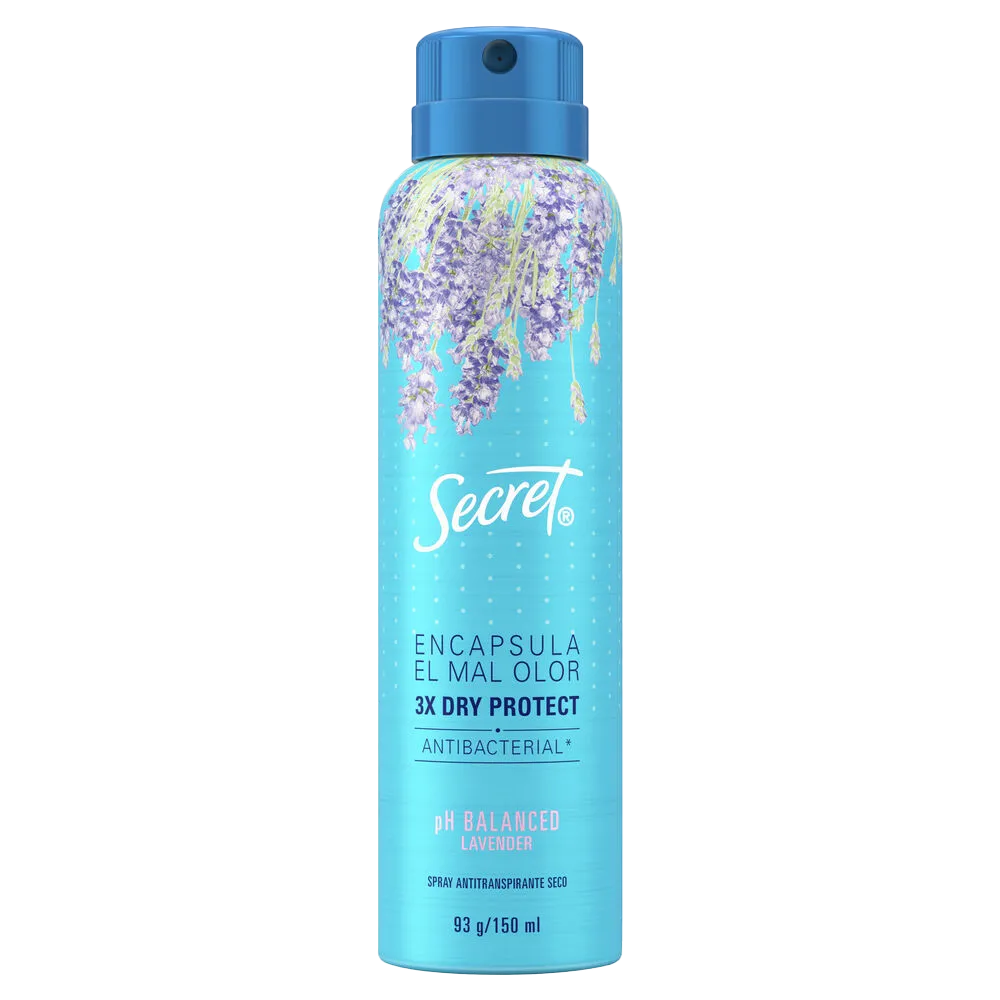 Antitranspirante Aerosol Lavanda Secret 150 Ml