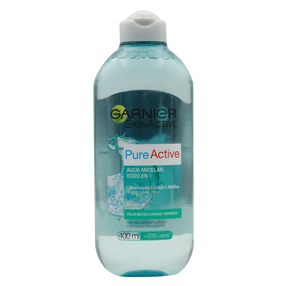 Agua Micelar Mat Control Pure Active 400 Ml