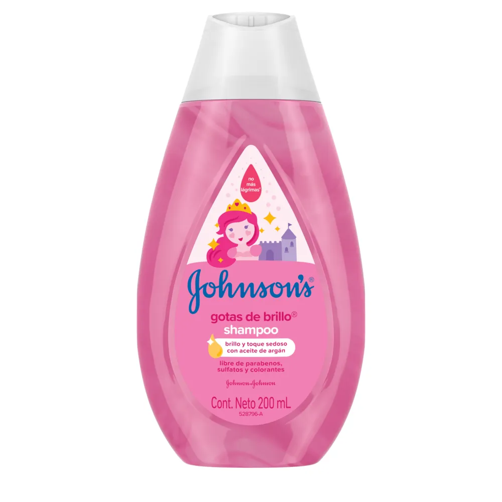Shampoo Johnsons baby gotas de brillo   200 Ml