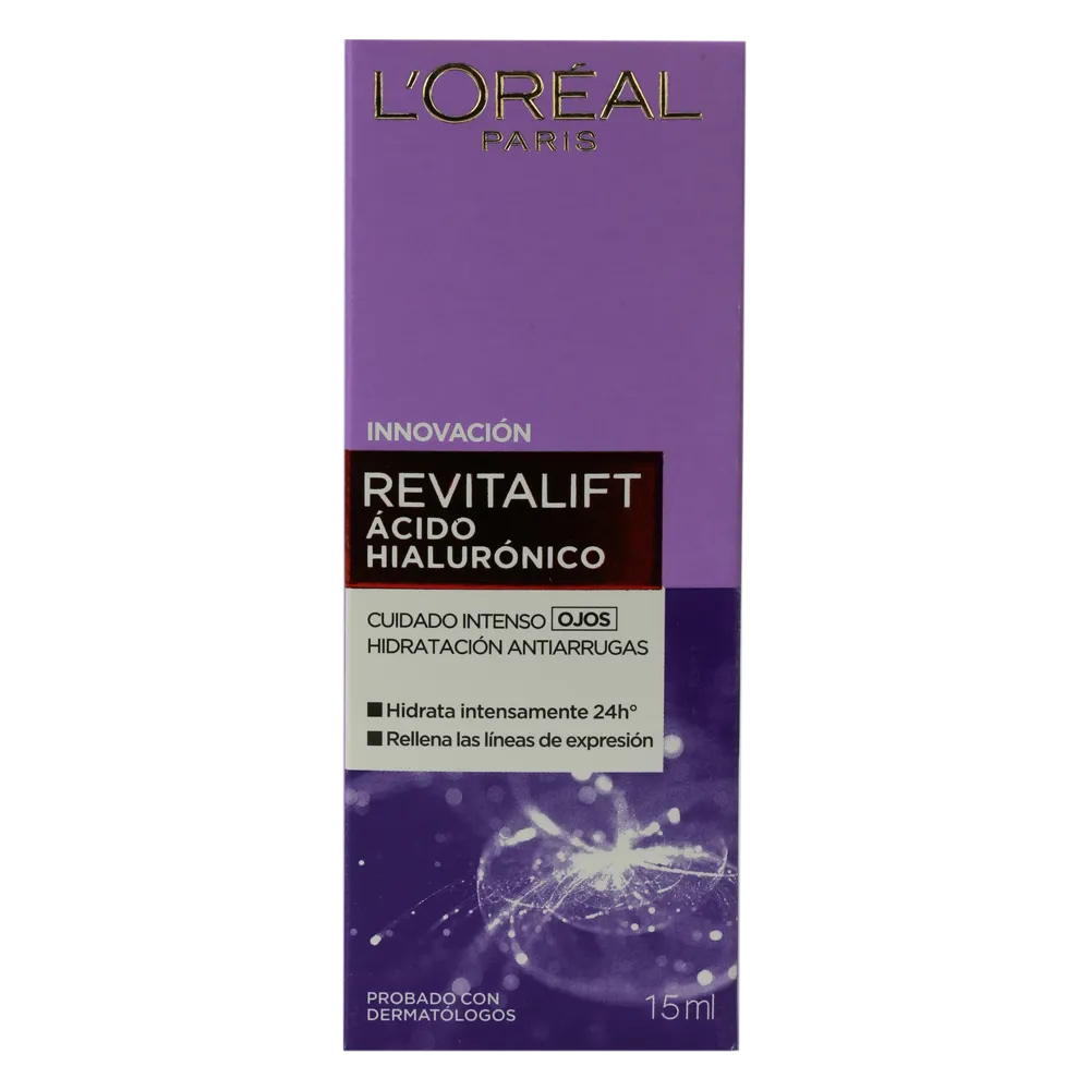 Crema Para Ojos Revitalift Acido Hialuronico Revitalift 15 Ml