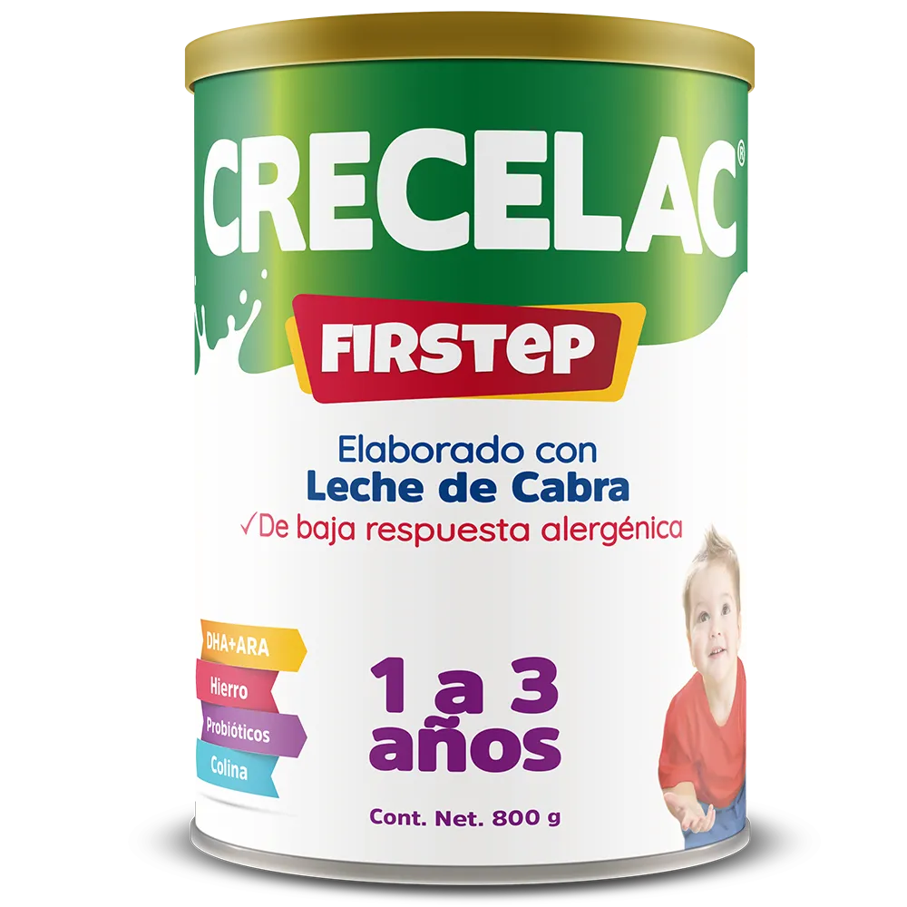 Formula De Leche De Cabra 1 a 3 años Crecelac 800 g