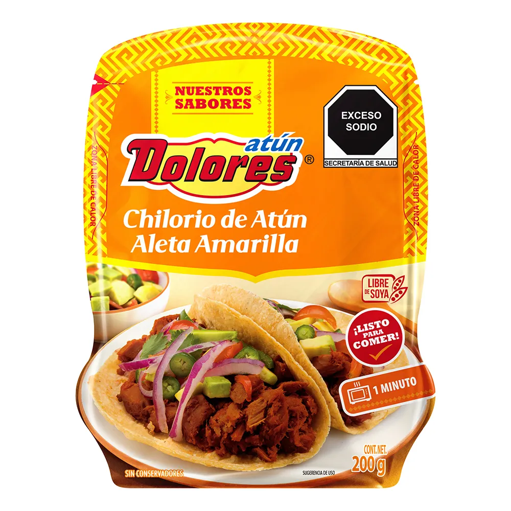 Chilorio De Atun Aleta Amarilla Dolores 200 g