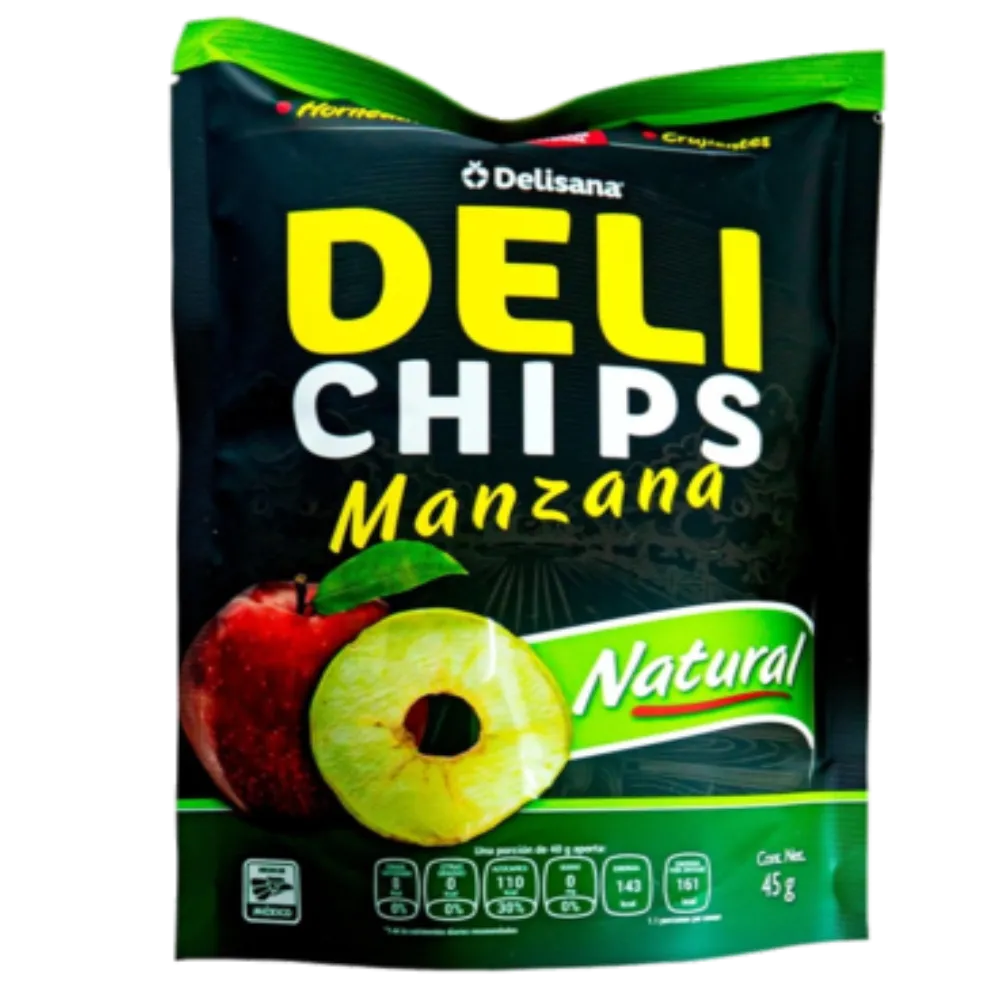 Chips Manzana Natural Deli Sanas 45 g