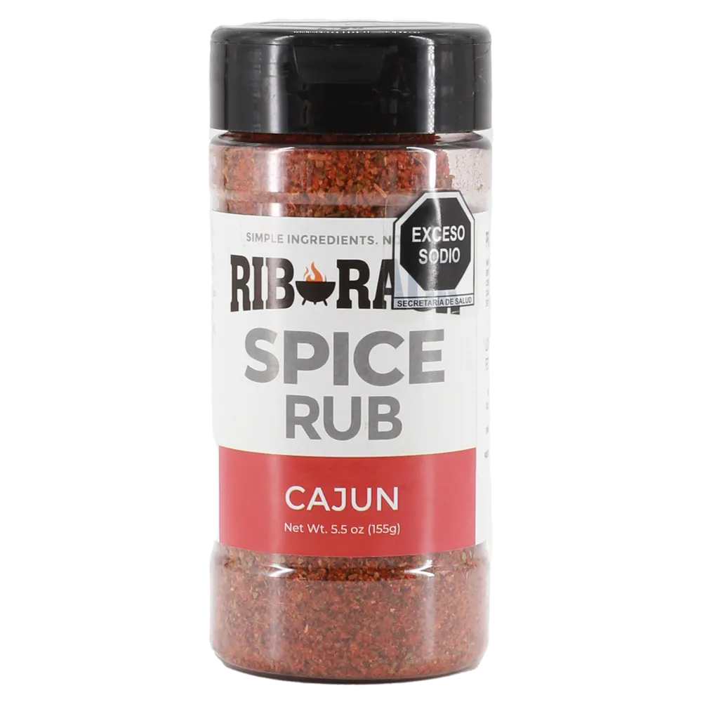 Sazonador Dry Rub Cajun Rib Rack 5.5 oz