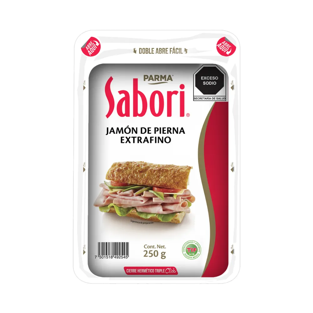 Jamon De Pierna Extrafino Sabori 250 Gr