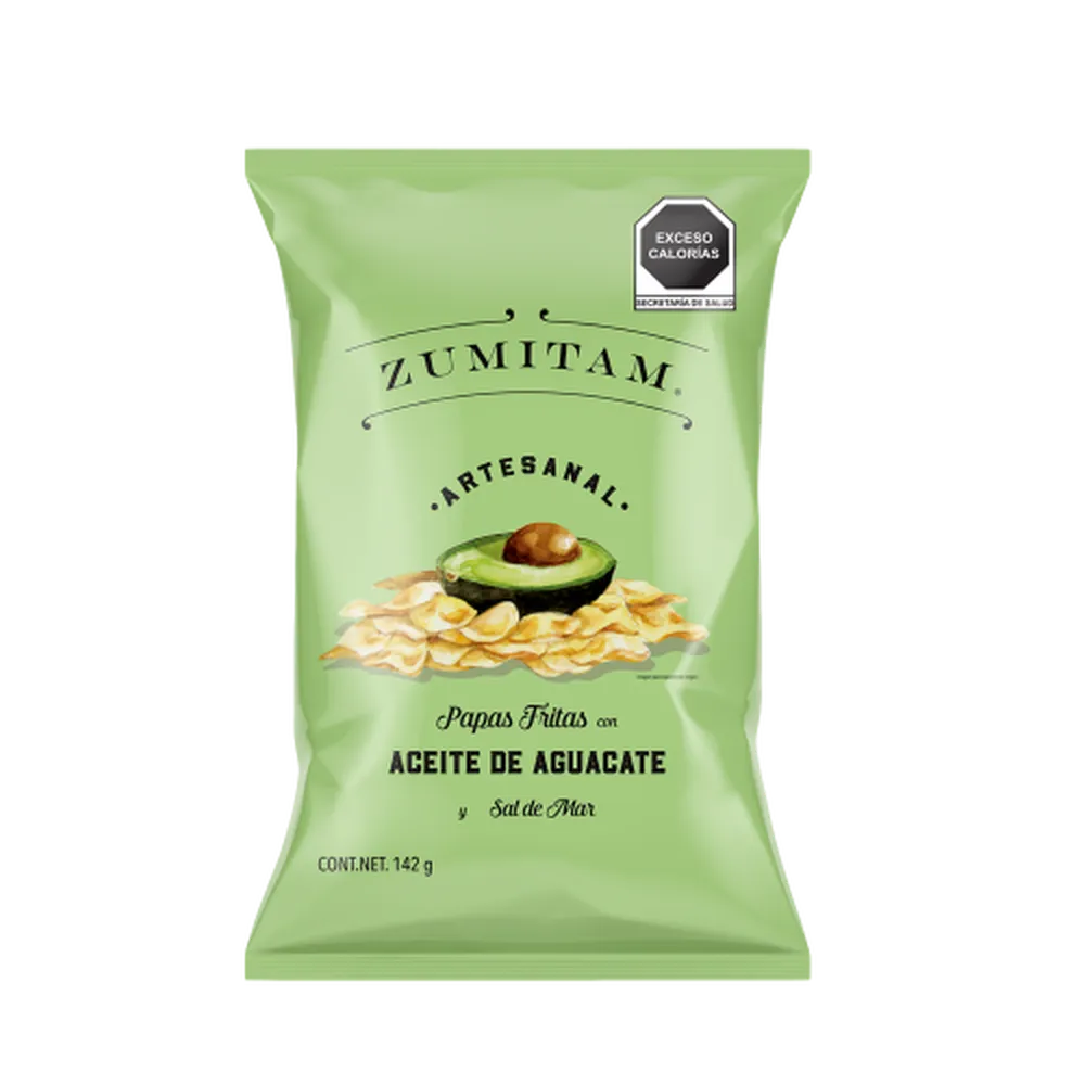Papa Artesanal Aceite De Aguacate Zumitam 142 g