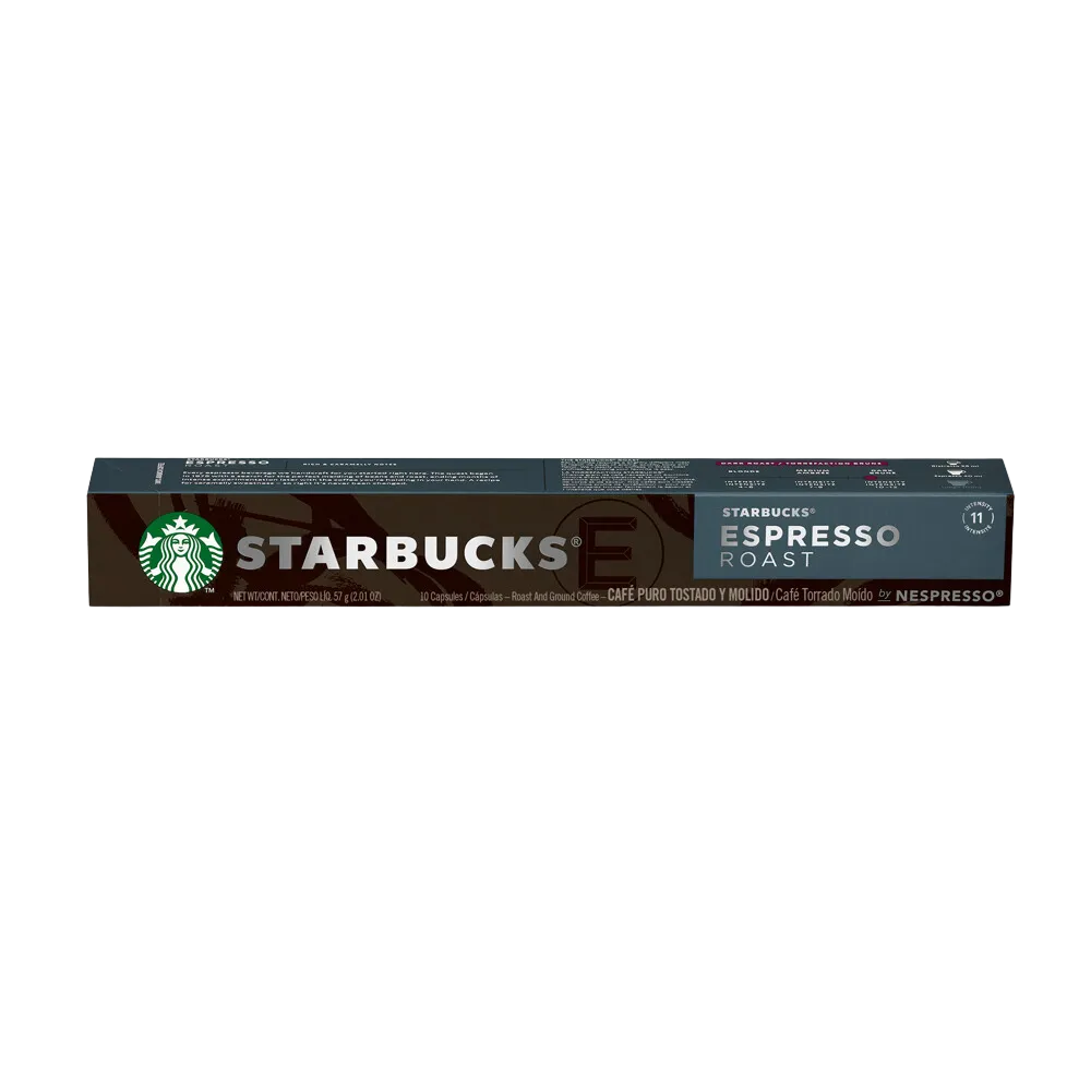 Cafe En Capsulas Espresso Roast Starbucks 10 Pz