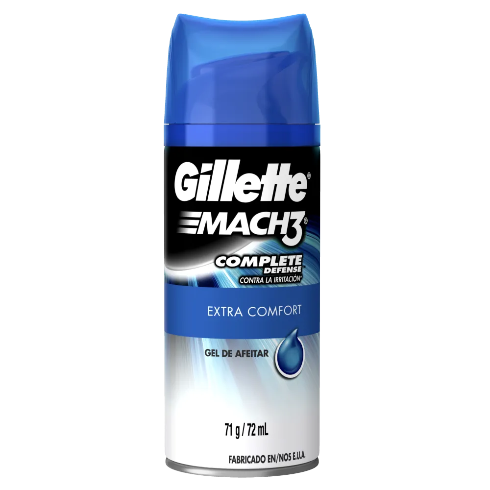 Gel Para Afeitar Mach3 Extra Comfort Mach 3 72 Mlt