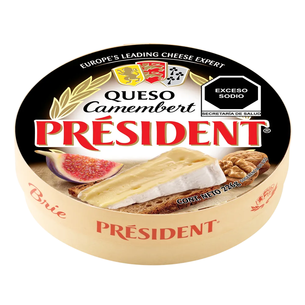 Queso Camembert President 226 g