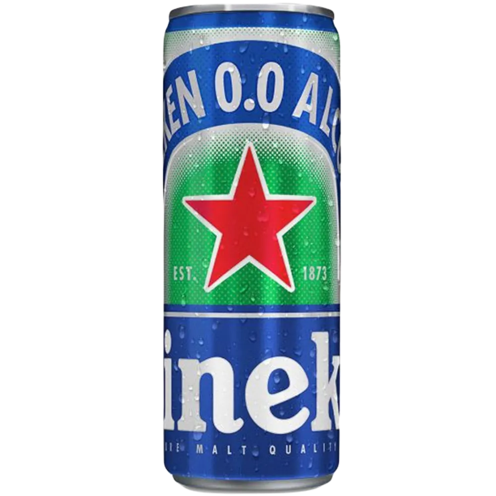 Cerveza Lata Sin Alcohol Heineken 355 Ml