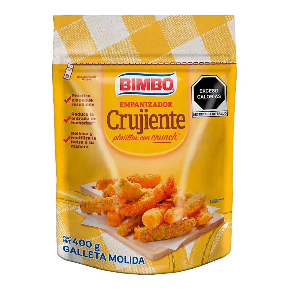 Pan Molido Crujiente Bimbo 400 Gr