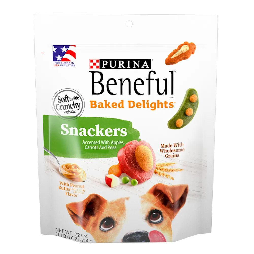 Botana Para Perro Todas Las Razas Baked Delights Crema De Cacahuate Beneful 269 g