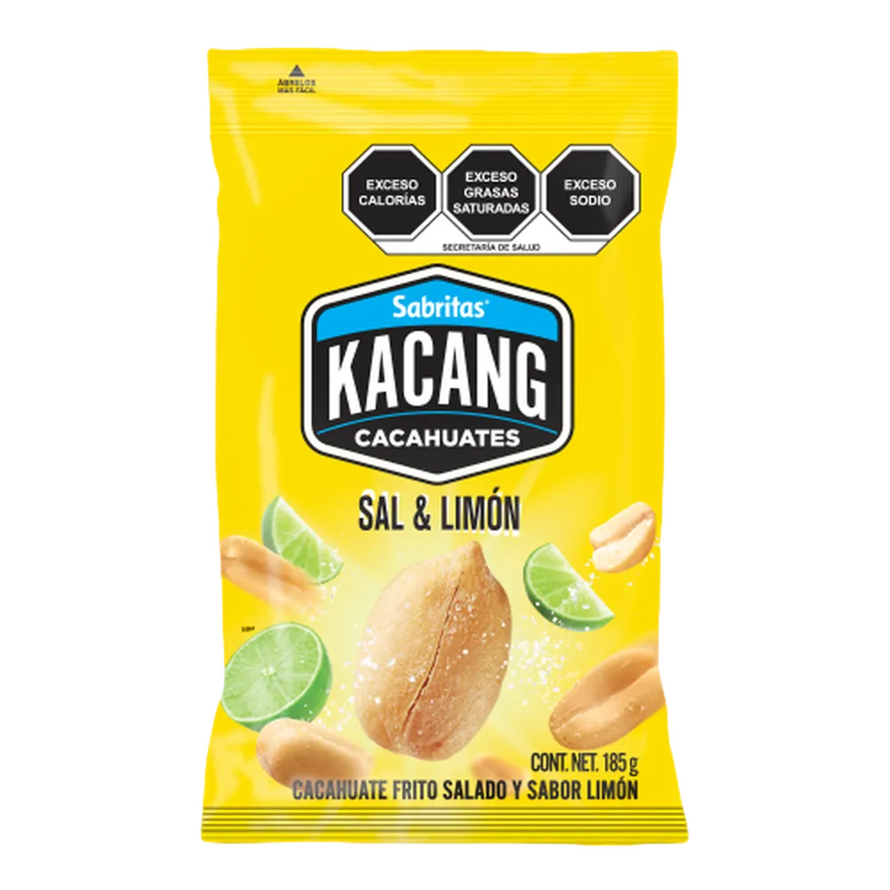 Cacahuates Sal Y Limon SAL Y LIMON Sabritas 185 g