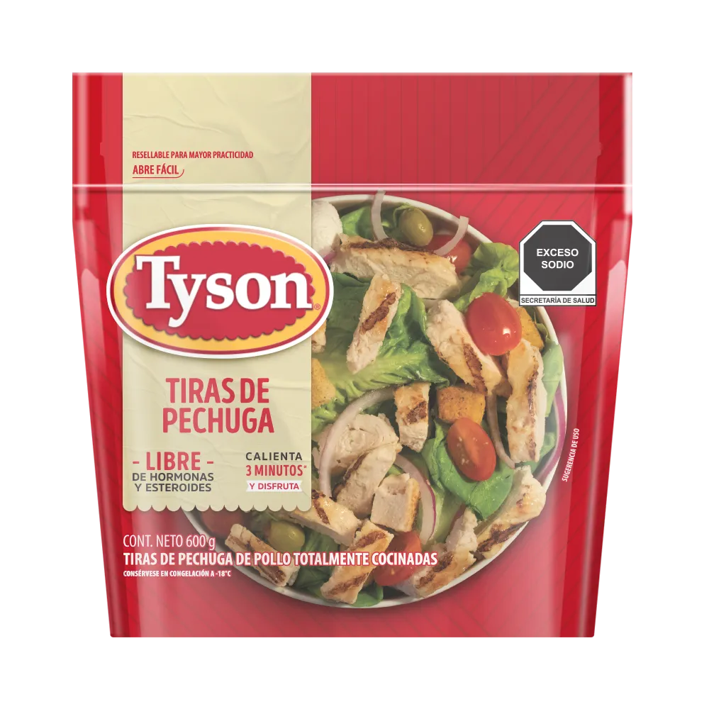 Tiras De Pechuga Tyson 600 g