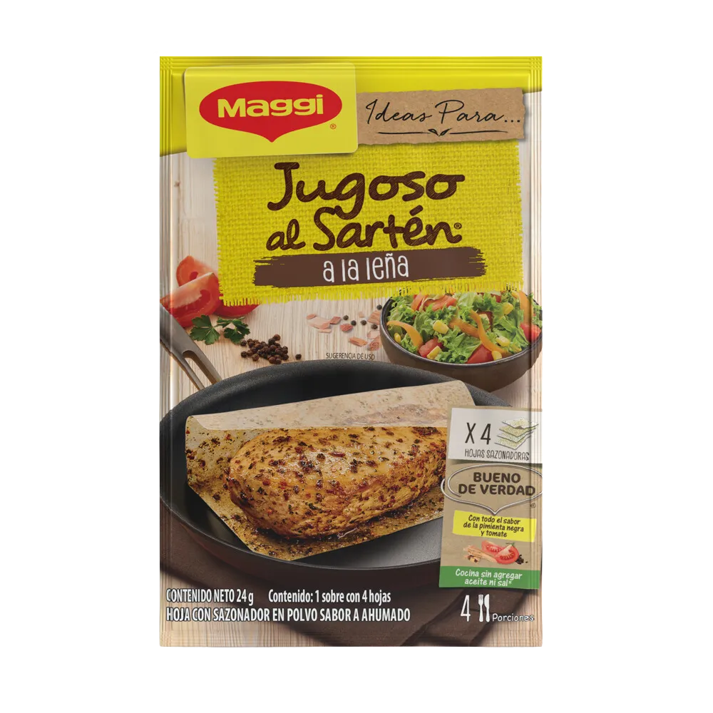 Jugoso Al Sarten A La Lena Maggi 24 Gr