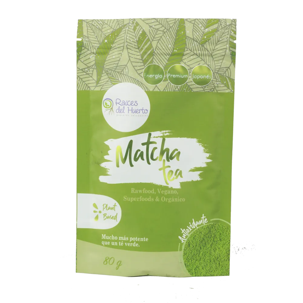 Matcha Organico Japones Raicesdelhuerto 80 g