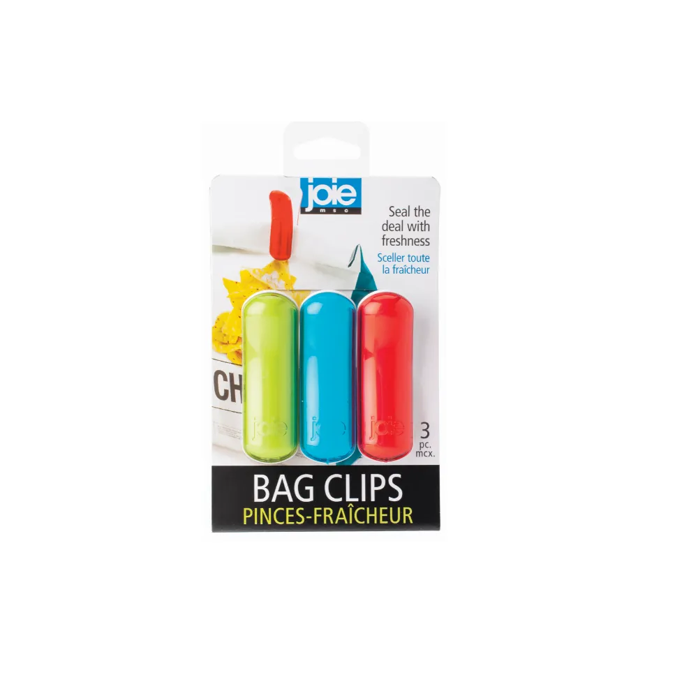 Clip Para Bolsa 3 Pc Multicolor Joie 1 Pz