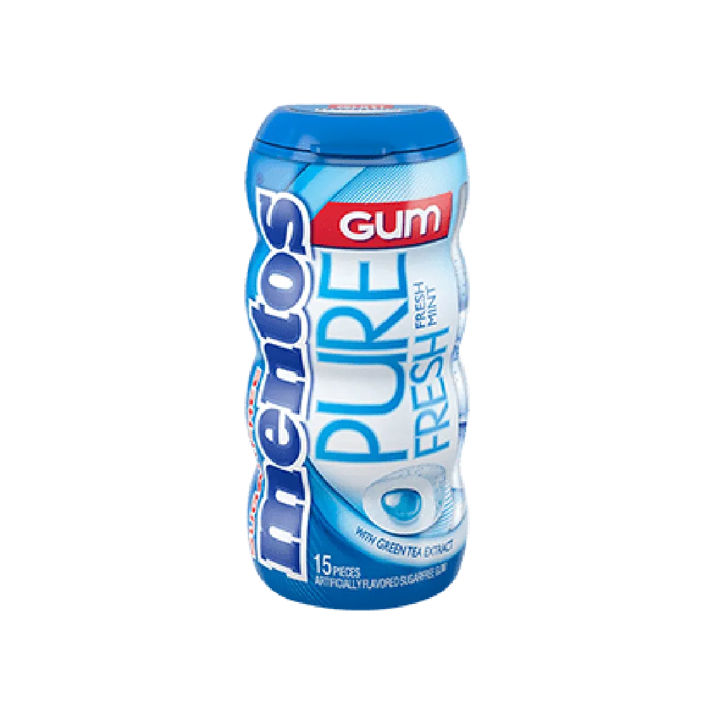Goma De Mascar Fresh Mint Mentos 30 g