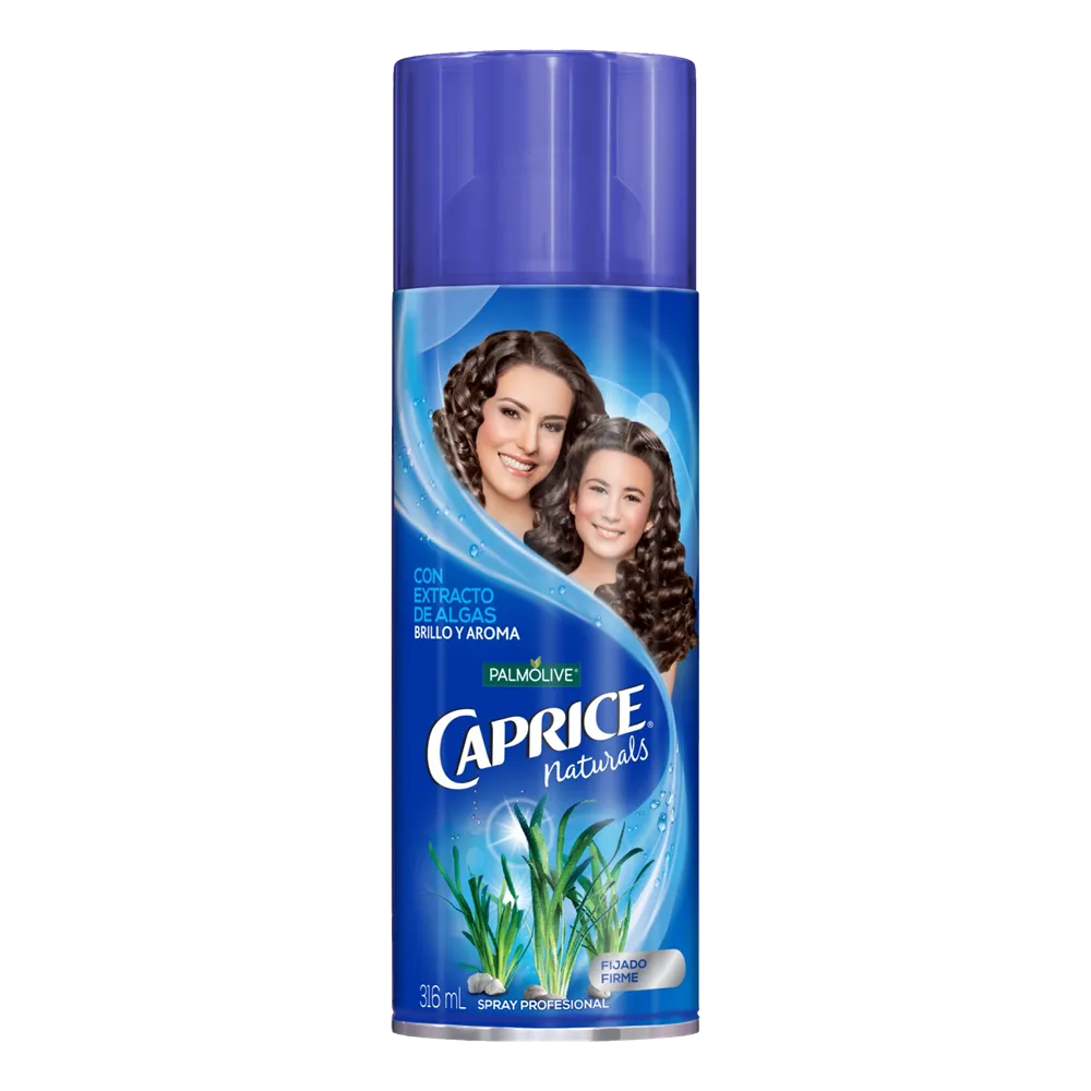 Spray Fijador Naturals Algas Caprice 316 Ml
