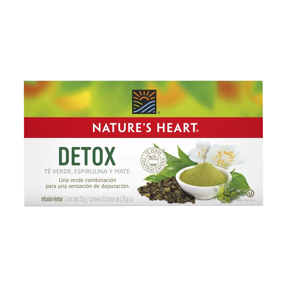 Te Verde Detox Natures Heart 20 Bo