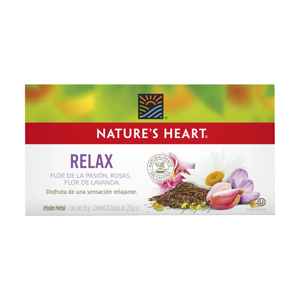 Te Relajante Natures Heart 20 Bo