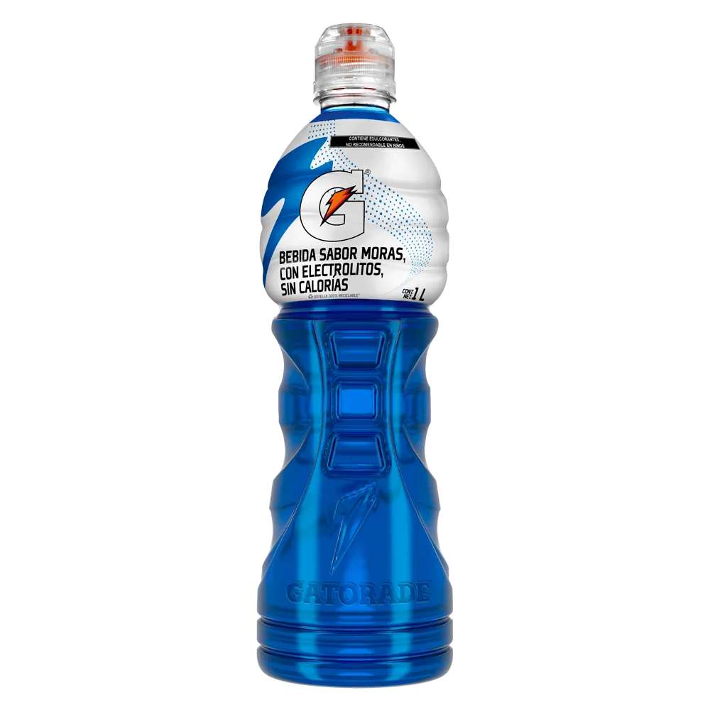 Bebida Rehidratante Moras Sin Azucar Gatorade 1 Lt