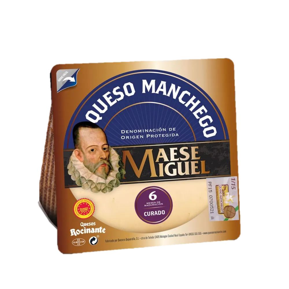 Queso Manchego Curado Maese Miguel 200 g