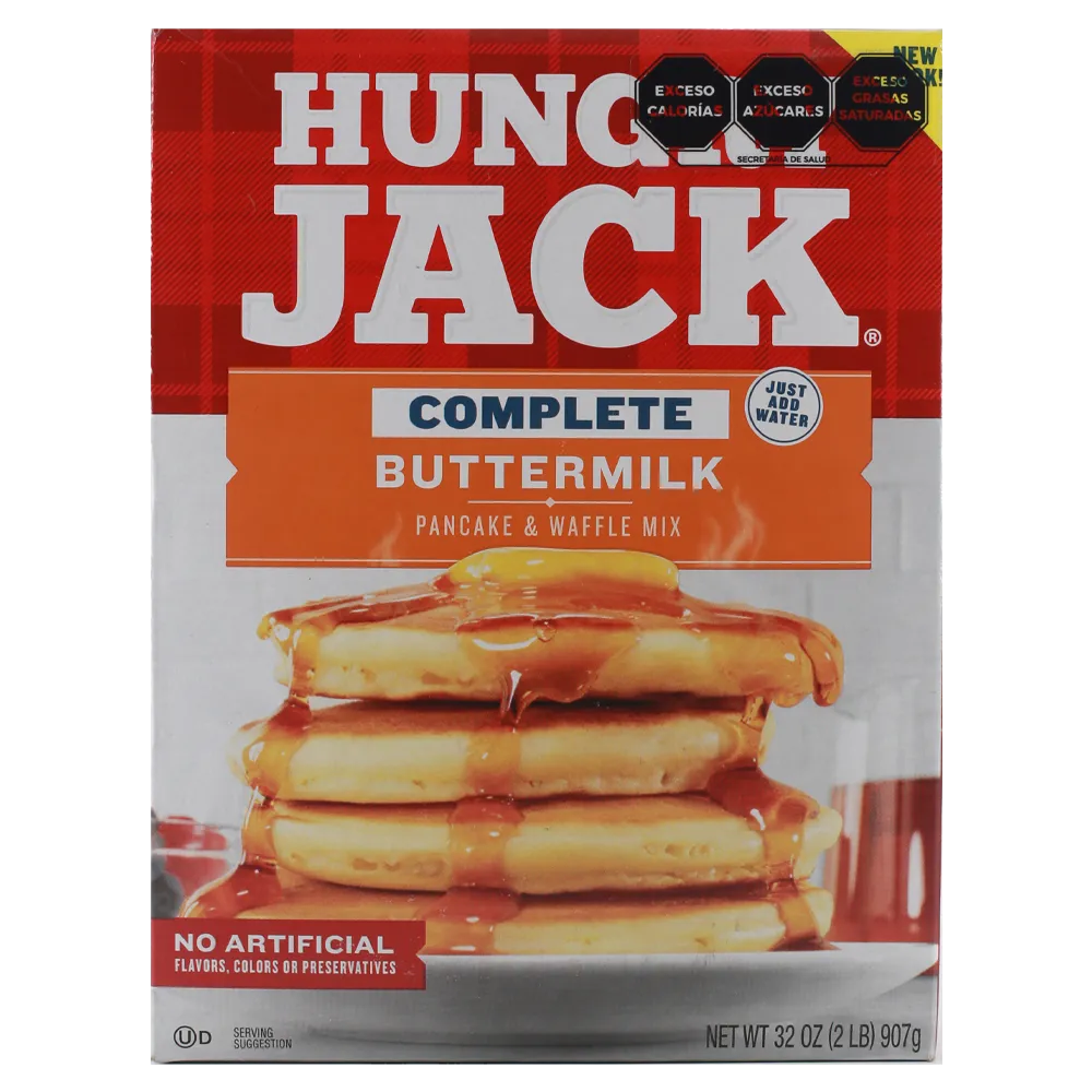 Harina Para Hotcakes Complete Buttermilk Hungry Jack 907 g