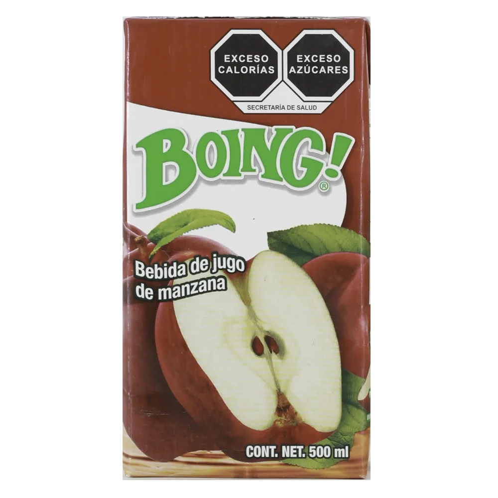 Bebida De Sabor Manzana Boing 500 Ml